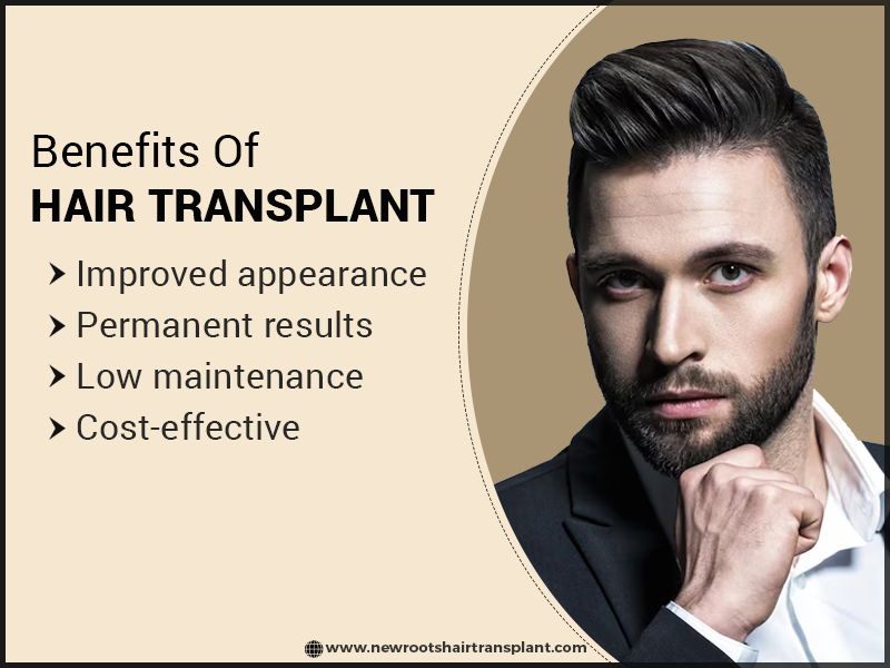 benefits of hair transplant in india