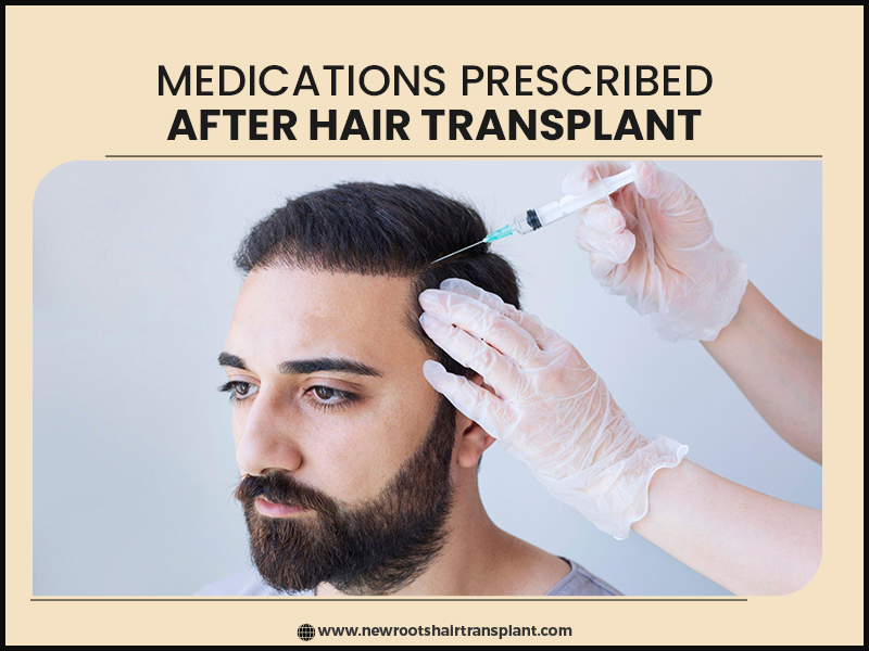 medications prescribed after hair transplant